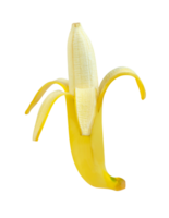 rijpe banaan geïsoleerd png