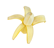 plátano maduro aislado png