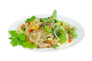 Stir Fried Glass Noodle isolated png