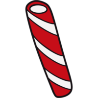 The illustration of a candy cane png