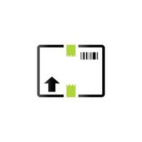 Logistic box icon in duo tone color. Delivery storage shipping vector