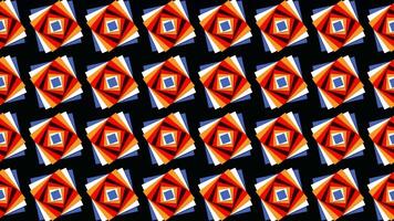Abstract Triangle Background Random Motion, 3d Loopable Animation.blue squares abstract motion background. Abstract simple blue violet low poly 3D surface as elegant pattern environment video