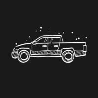 Car doodle sketch illustration vector