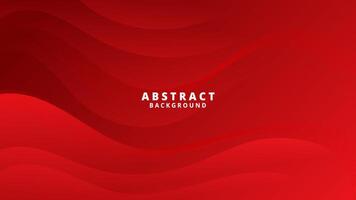 Abstract Red Background with Wavy Shapes. flowing and curvy shapes. This asset is suitable for website backgrounds, flyers, posters, and digital art projects. vector