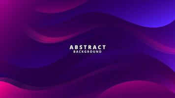 Abstract purple blue Background with Wavy Shapes. flowing and curvy shapes. This asset is suitable for website backgrounds, flyers, posters, and digital art projects. vector