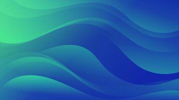 Abstract green blue Background with Wavy Shapes. flowing and curvy shapes. This asset is suitable for website backgrounds, flyers, posters, and digital art projects. vector