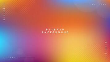 Gradient blurred background in shades of blue and yellow . Ideal for web banners, social media posts, or any design project that requires a calming backdrop vector