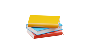 a stack of books png