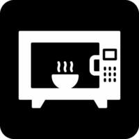 Microwave Oven Vector Icon