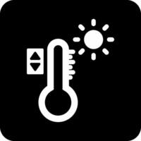 temperatura controlar vecto icono vector