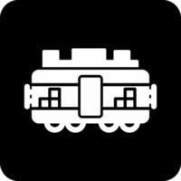 tren carga vecto icono vector