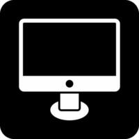 monitorear pantalla vecto icono vector