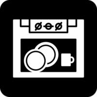 Dish Washer Vector Icon