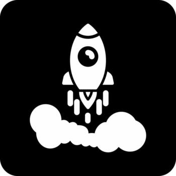 Spaceship Vector Icon