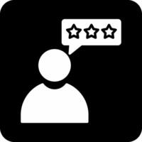 Customer Review Vector Icon