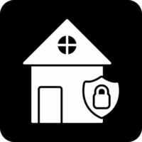 hogar seguridad vecto icono vector