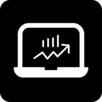 Stocks Monitoring Vector Icon