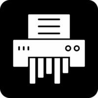 Paper Shredder Vector Icon