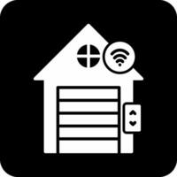 Smart Garage Vector Icon