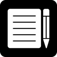 Note Pad Vector Icon