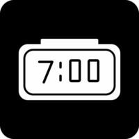 Digital Clock Vector Icon