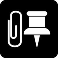 Paper Clip Vector Icon