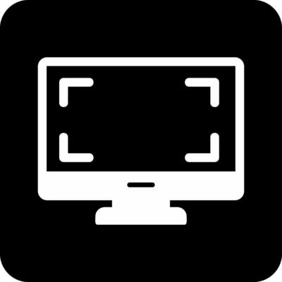 Monitor Vector Icon