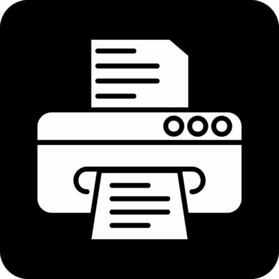 Printer Vector Icon