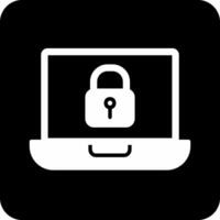 Laptop Lock Vector Icon