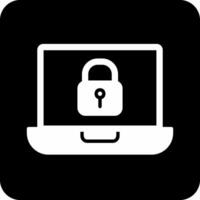 Laptop Lock Vector Icon