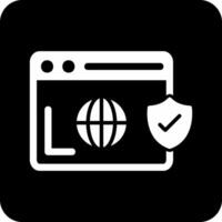 Secure  Browser Vector Icon