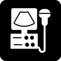 Ultrasound Machine Vector Icon