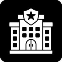 Police Station Vector Icon