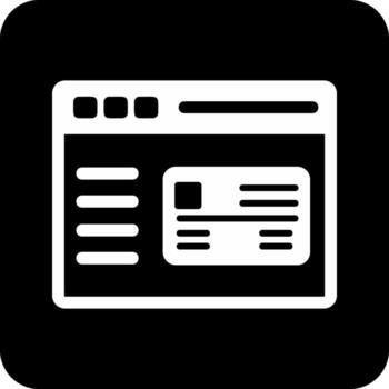 Web Payment Vector Icon