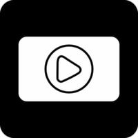 Video Player Vector Icon