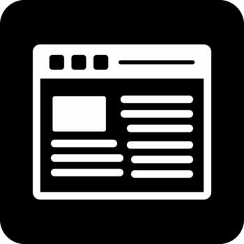 Web Page Vector Icon