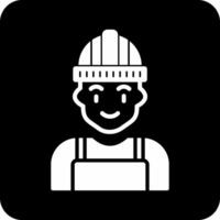 trabajador vecto icono vector