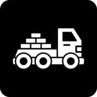 Logistics Delivery Truck Vector Icon