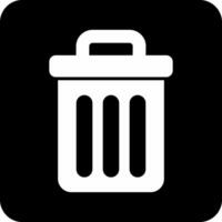 Trash Bin Vector Icon
