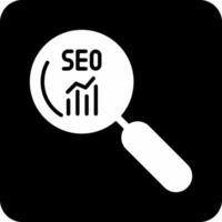 seo buscar vecto icono vector