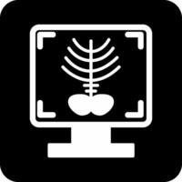 X-ray Bone Vector Icon