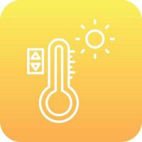 Temperature Control Vector Icon