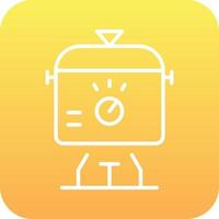 Slow Cooker Vector Icon