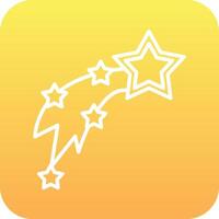 Shooting Stars Vector Icon