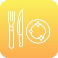 Dinning Vector Icon