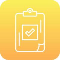 Task List Vector Icon