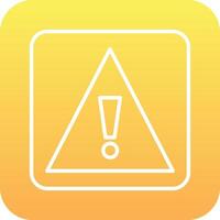 Caution Sign Vector Icon