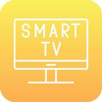 Smart Tv Vector Icon