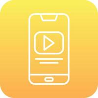 Play Video Vector Icon