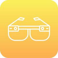 Smart Glasses Vector Icon